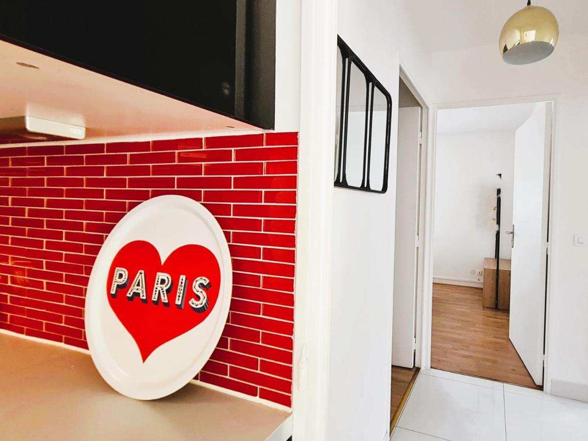 Happy Stay Disney Two - Apartment With Garden & Parking Montevrain Luaran gambar