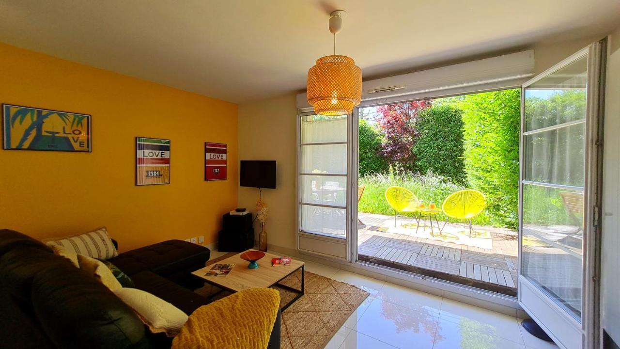 Happy Stay Disney Two - Apartment With Garden & Parking Montevrain Luaran gambar