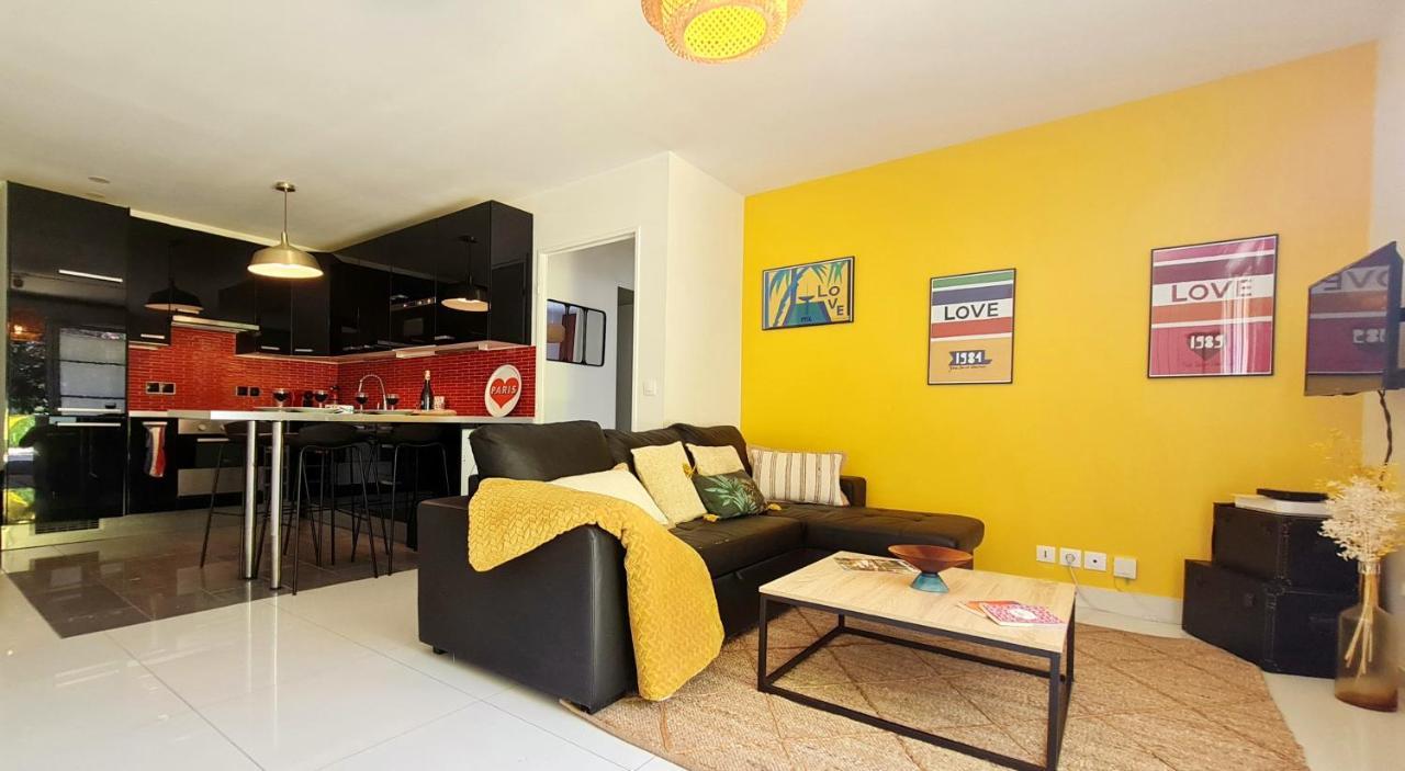 Happy Stay Disney Two - Apartment With Garden & Parking Montevrain Luaran gambar