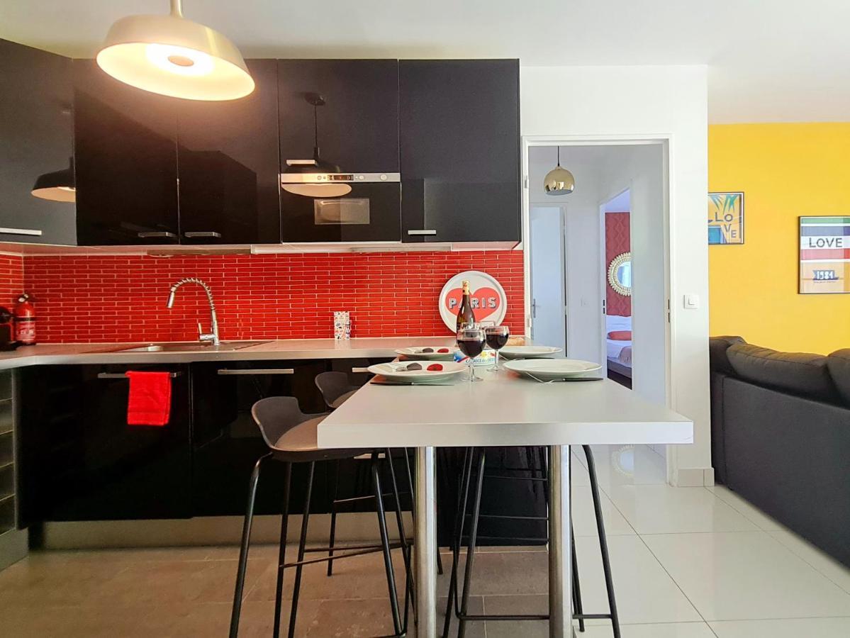 Happy Stay Disney Two - Apartment With Garden & Parking Montevrain Luaran gambar