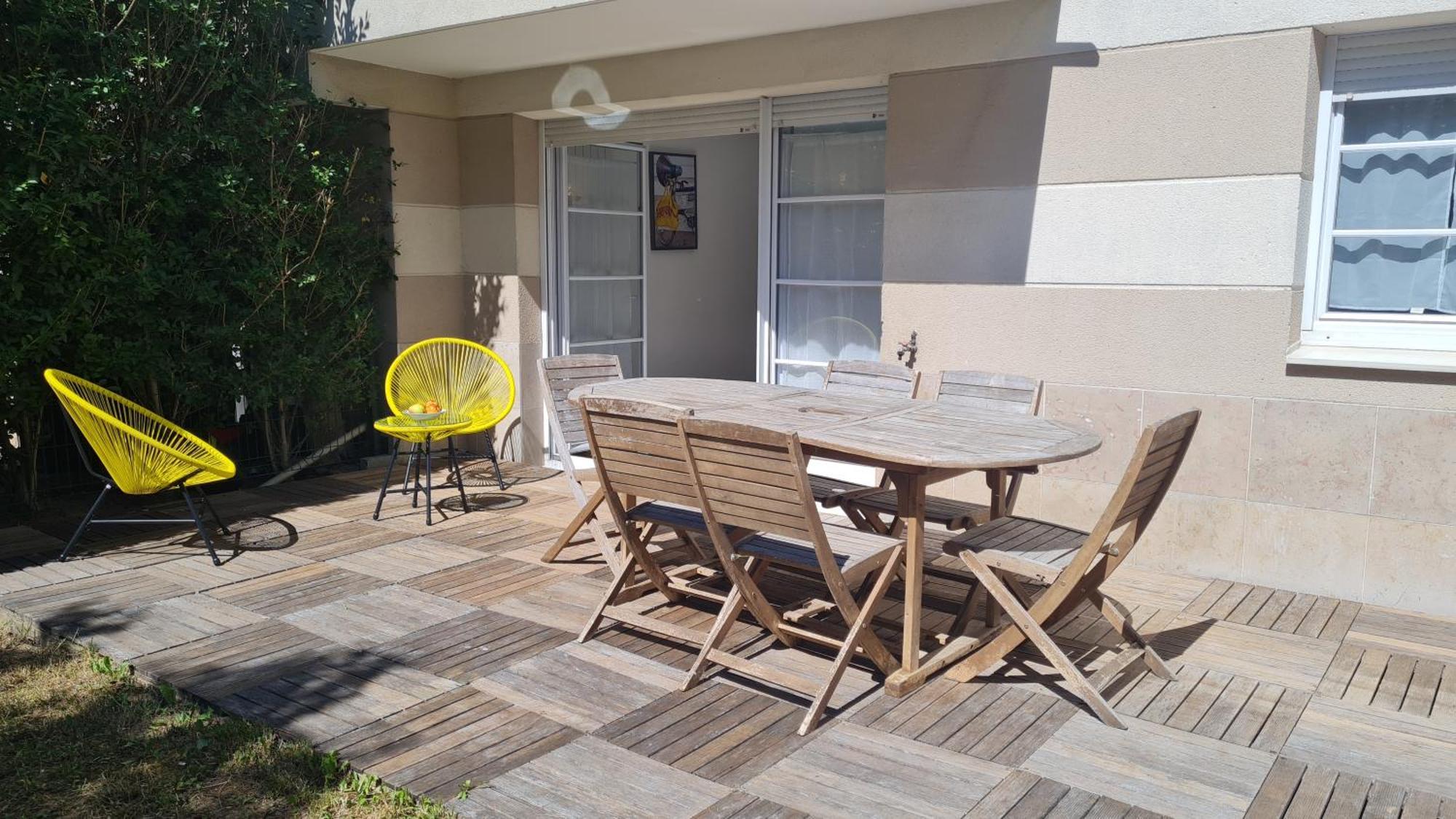 Happy Stay Disney Two - Apartment With Garden & Parking Montevrain Luaran gambar