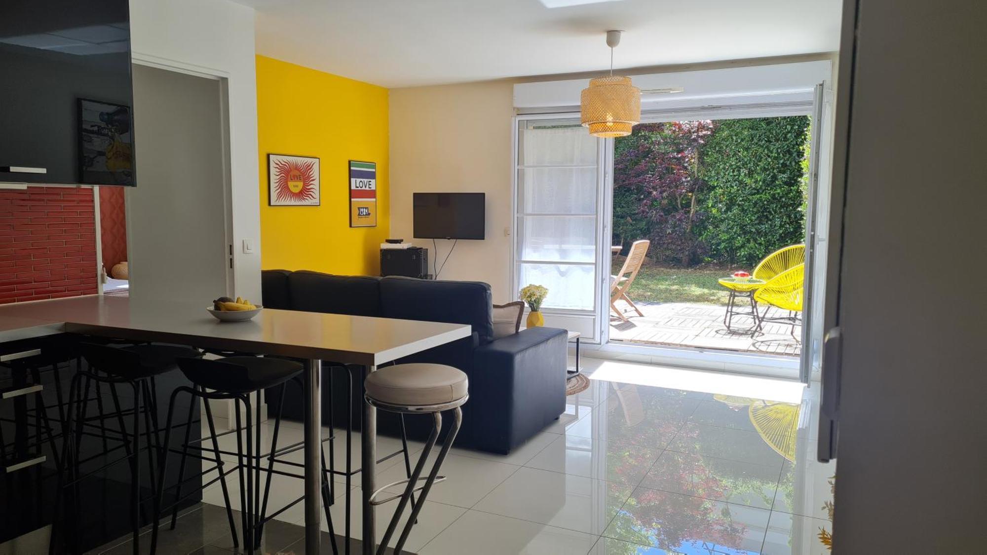 Happy Stay Disney Two - Apartment With Garden & Parking Montevrain Luaran gambar