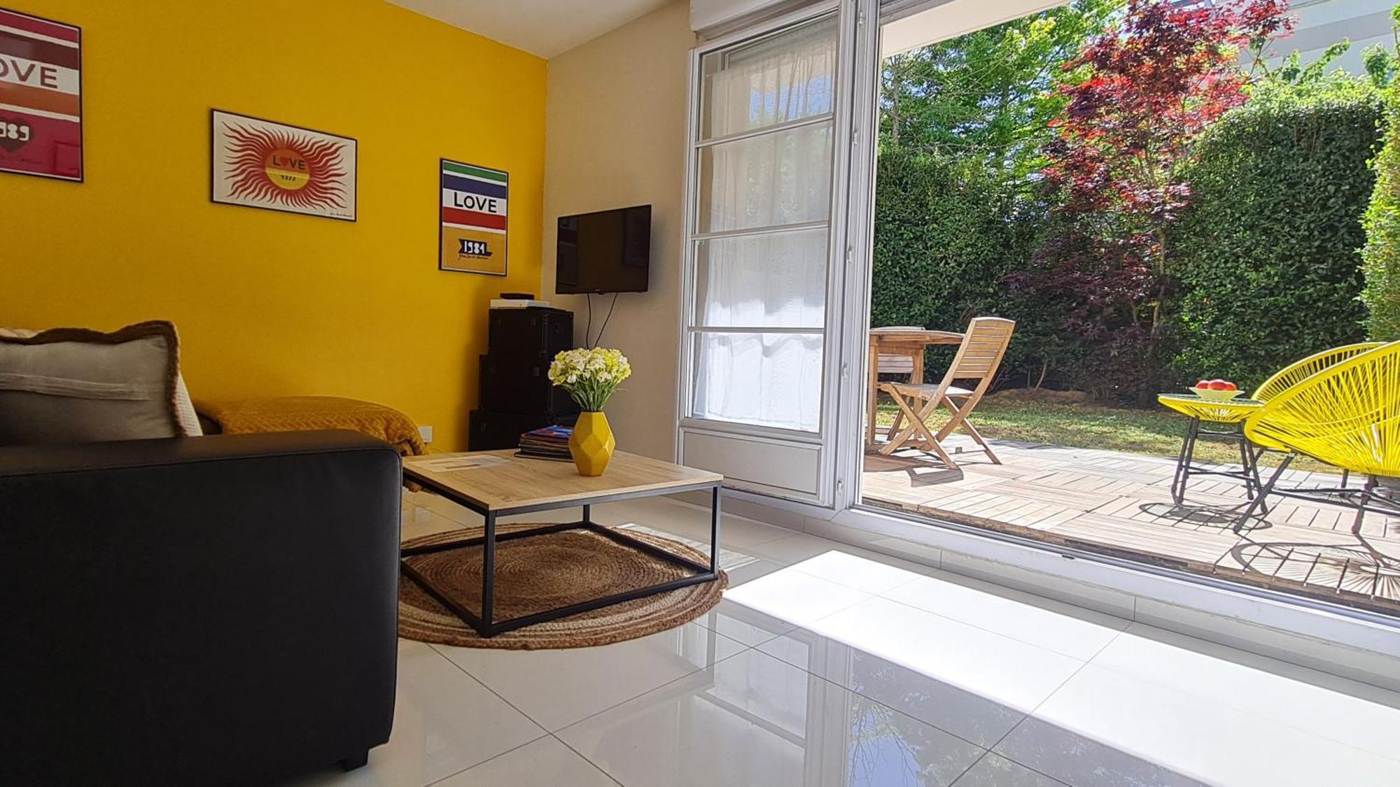 Happy Stay Disney Two - Apartment With Garden & Parking Montevrain Luaran gambar
