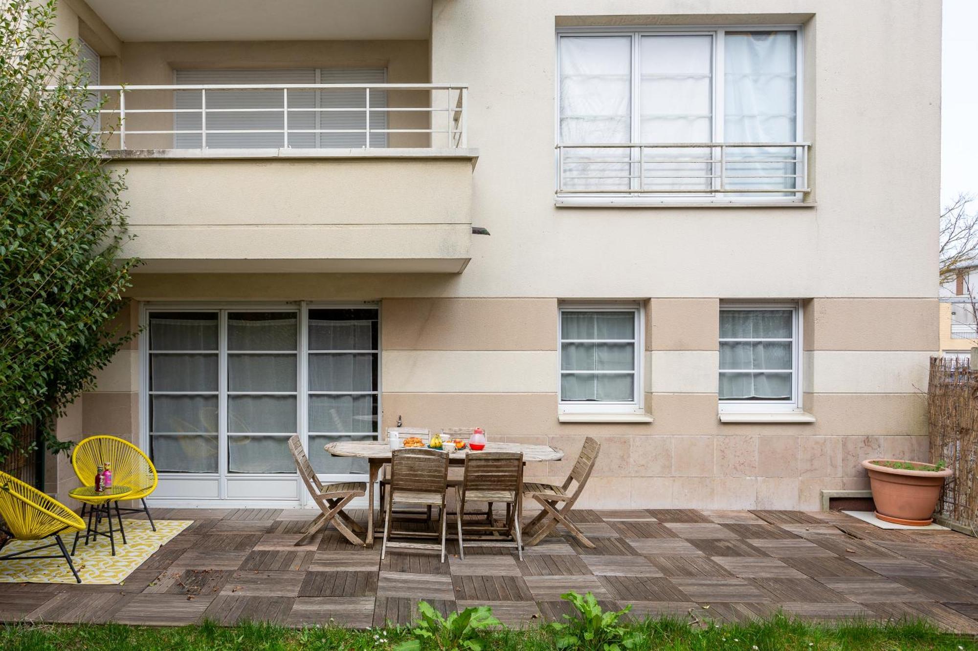 Happy Stay Disney Two - Apartment With Garden & Parking Montevrain Luaran gambar